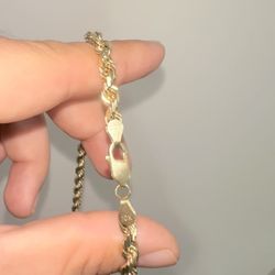 Cadena De Oro Torsal 10 Kilates