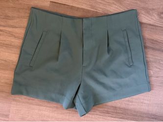 Green shorts