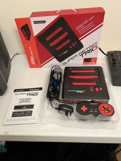 Retro-Bit Super Retro Trio 3 Console - NES SNES Genesis - Open Box - 100% Complete 