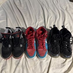 Nike Jordan shoe lot 