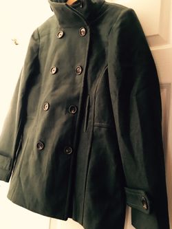 Green coat