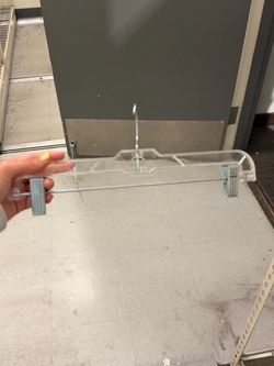 Clear Plastic Clip Hanger
