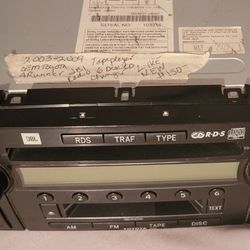 JBL Toyota 4 Runner Tape/cd Car Player