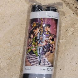 JJBA Jojos Bizarre Adventure Anime All Parts Main Jojos Characters Wall Scroll