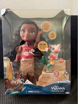 Disney Moana, singing Moana and friends
