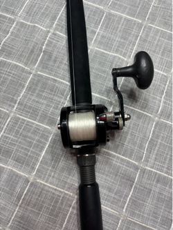 Avet SX on 9ft custom bottom rod black