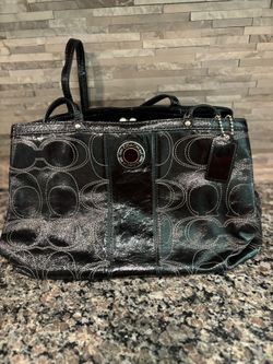 Coach Black Handbag