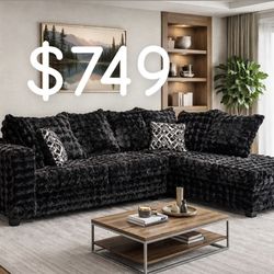 Furniture, living room sectional sofa