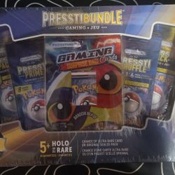 Prestibundle Gaming Cards Pokémon Etc