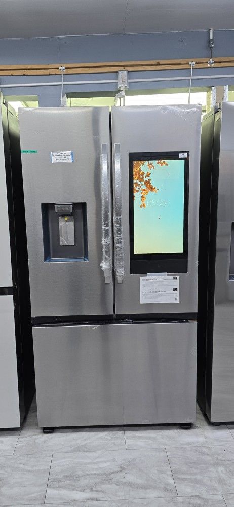 New Refrigerator Samsung  Family Hub  Refrigerador Nuevo De Pantalla Con Garantía Por Escrito 