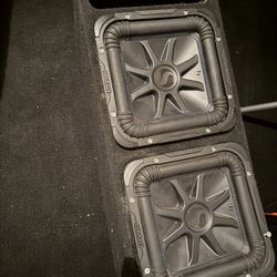 Kicker Solo-Baric L7S Series 10" subwoofers with dual 2-ohm voice coils