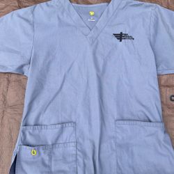 3- Medical Scrub Shirts 