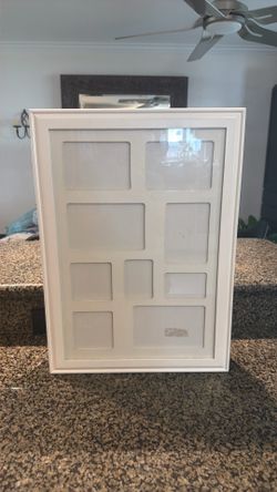 Photo frame hanging jewelry box storage