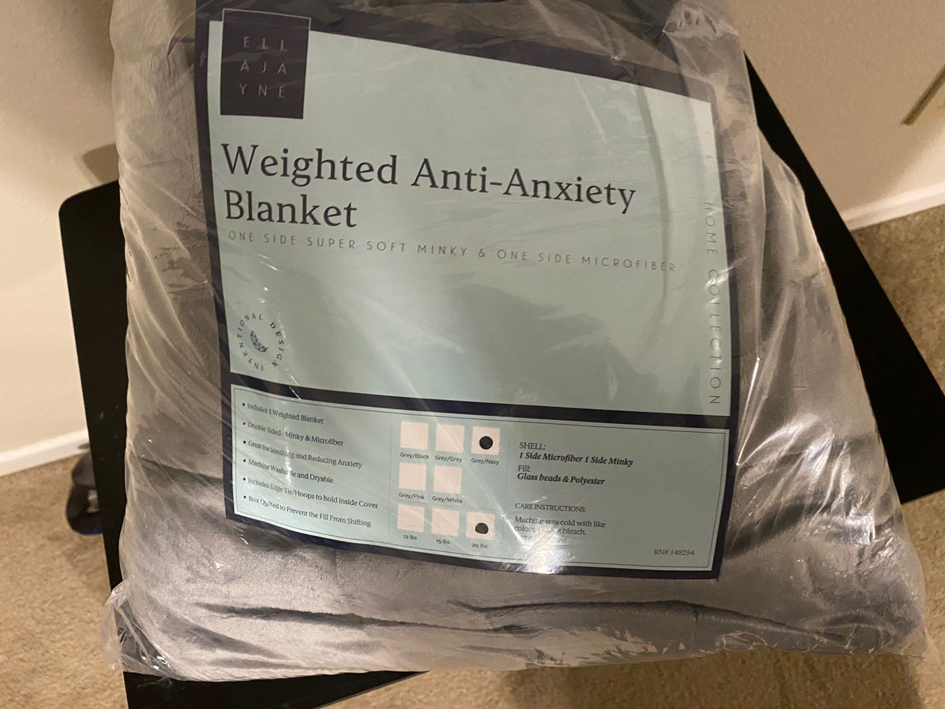 20 Lbs Reversible Weighted Blanket