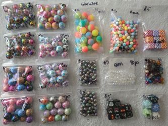 Mixed Beads – Multiple Styles and Sizes