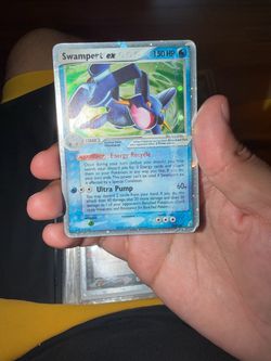 Swampert ex Pokémon Card 98/100 Holo
