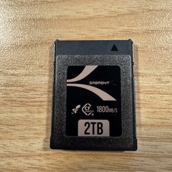 SABRENT CFepresss Pro 2TB Type B Memory Card