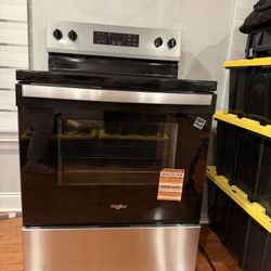 Brand new whirlpool electric range 30-inch