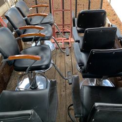 Salon Chairs Or Barbershop Chairs 