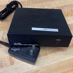 HDMI REPEAT WITH VIDEO OUTPUT