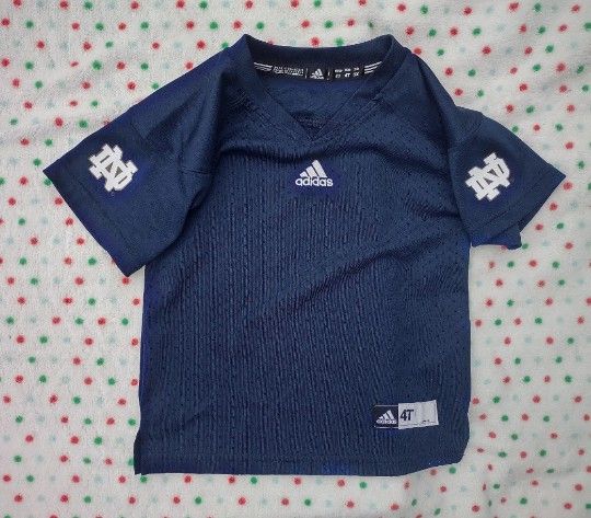 4T Notre Dame Fighting Irish Adidas Football Jersey