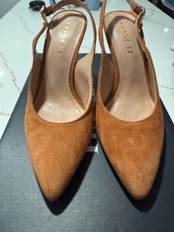 Coach Sutton Glitter Burnished Amber Size 7