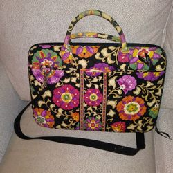 Vera Bradley Laptop Case/ Crossbody