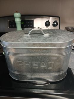 Metal Bread Box