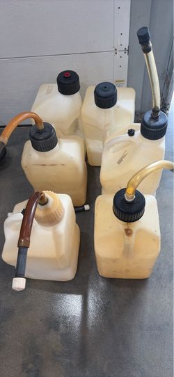 Gas cans for motorcycles, off road boats
