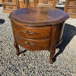 Beautiful Round Side End Table 