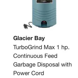 1 hp Garbage Disposal _ New in box