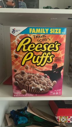 (UNEATEN) Travis Scott’s Reese’s Pieces limited edition cereal