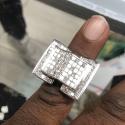 14K White Gold  Retaiç $19,980 Appraised With Papers