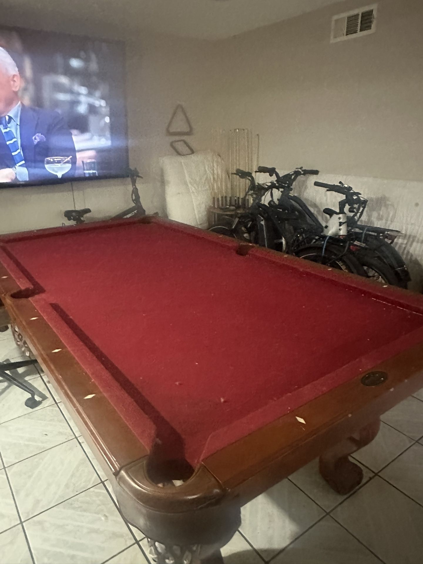 pool table