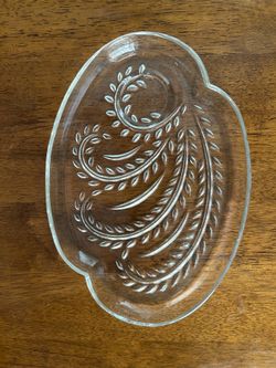 Wheat Design Dessert/Snack Dishes