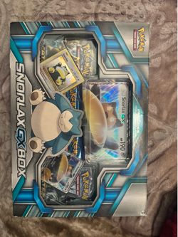 Pokemon Snorlax Gx Box (bit of box wear)