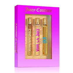 JUICY COUTURE - ( ROLLERBALL SET: VIVA LA JUICY 0.33 EAU DE PARFUM SPRAY + GOLD COUTURE 0.33 EAU DE PARFUM SPRAY + 0.33 OUI SPLASH 0.33 EAU DE PARFUM 