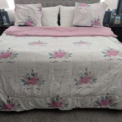 Unicorn Size Full Comforter With Pillow Shams