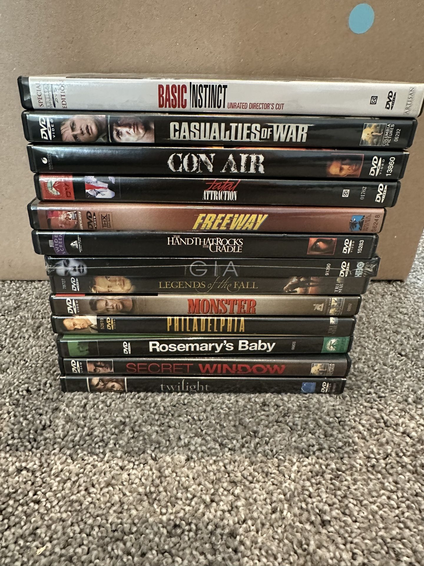 Thriller / Drama DVDs - All For $10 Perfect For Fall Halloween Nights!