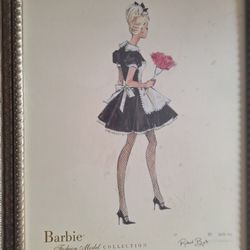 Barbie Signed Limited Edition Robert Best Framed Print COA Numbered 0620 / 5000