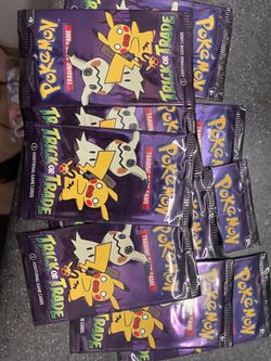 Trick or trade Pokemon cards 1$-per pack