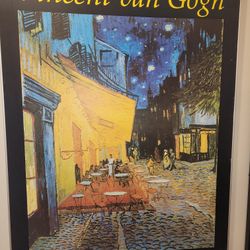 VINCENT VAN GOGH POSTER FRAMED