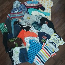 Sale!Sale! 32 Pieces 6/9 Months Boy Fall Clothes