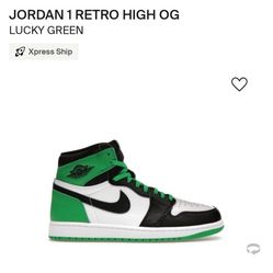 Jordan 1 LUCKY GREEN