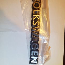 Volkswagon Rear Boot Trunk Badge Emblem Chrome