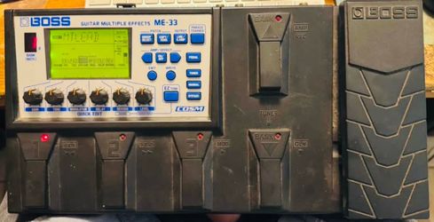 Boss ME-33 Guitar Effects Pedal
