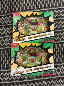 Pokemon Ascended Heroes mega Meganium ex Box