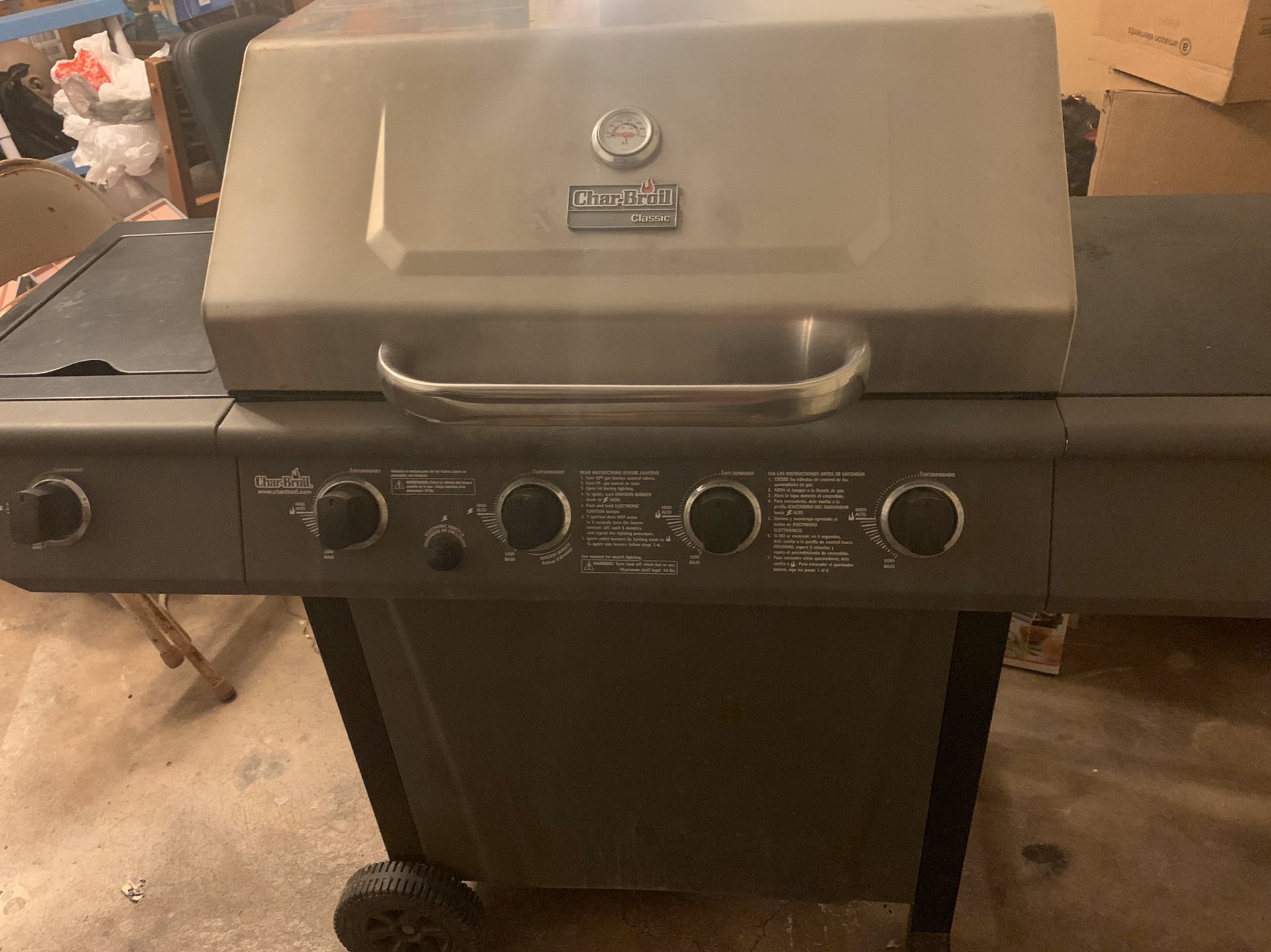 Charbroil 4 burner gas grill