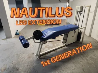 Vintage NAUTILUS 1st Generation. Leg Extension.