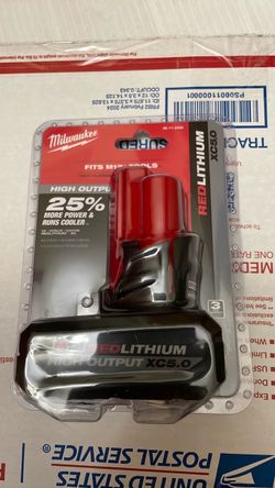 Milwaukee M12 High Output 5ah Battery
